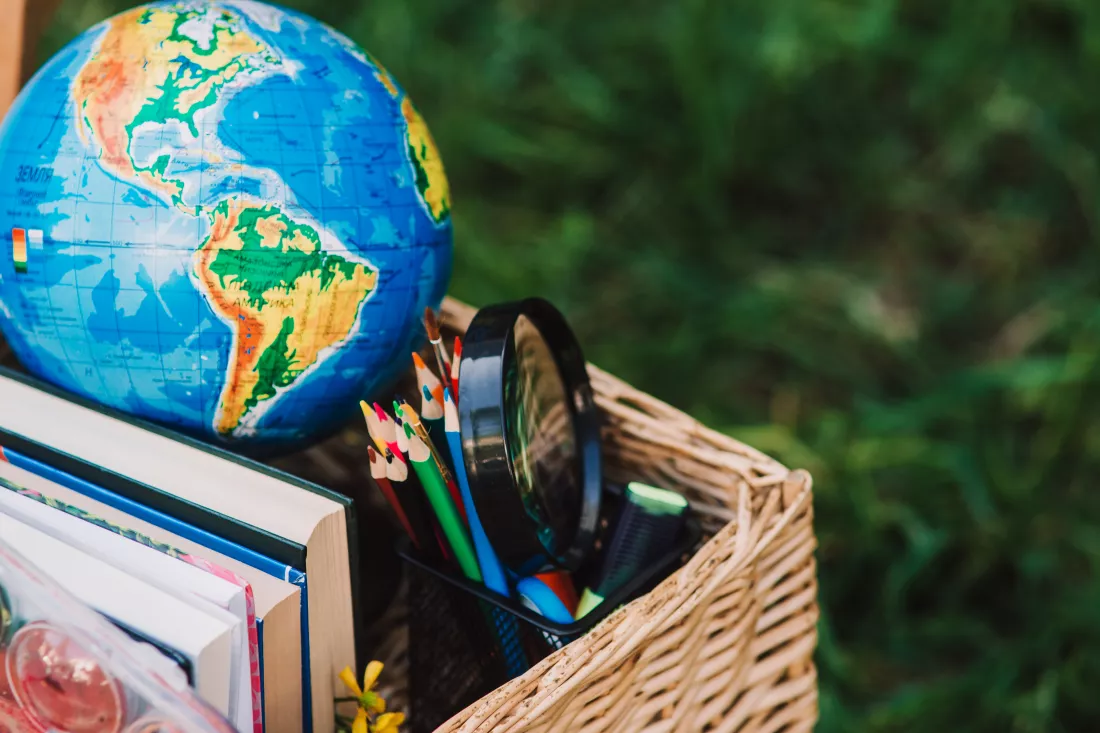 school-equipment-books-globe-basket