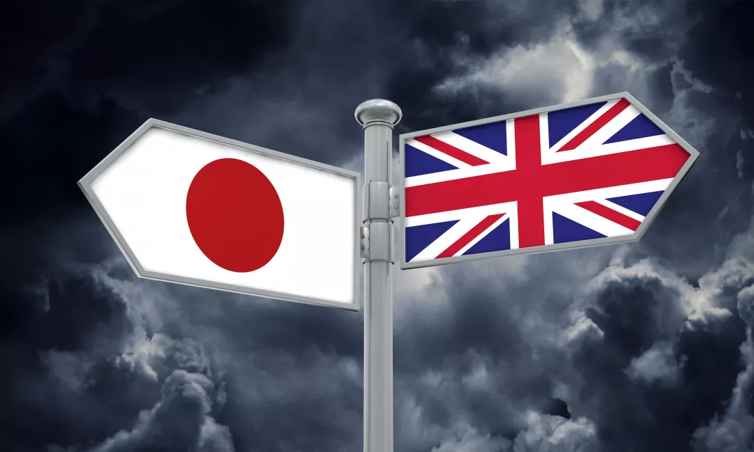 angielski z japońskim