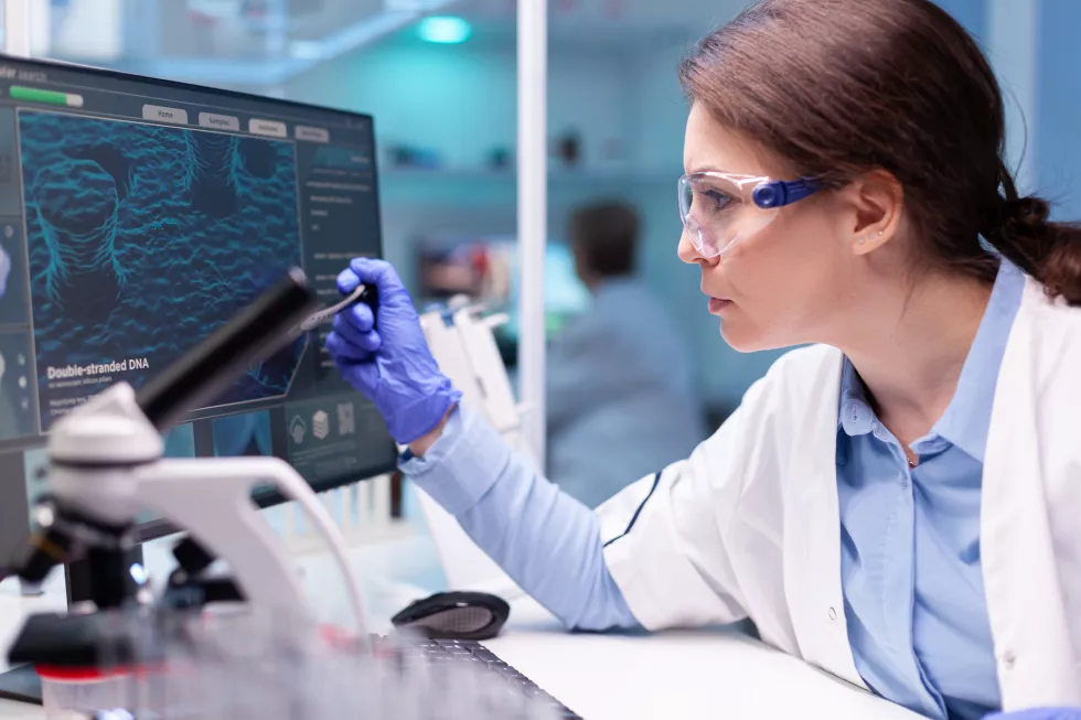 biochemist-scientist-working-laboratory-discovery-technology-virus