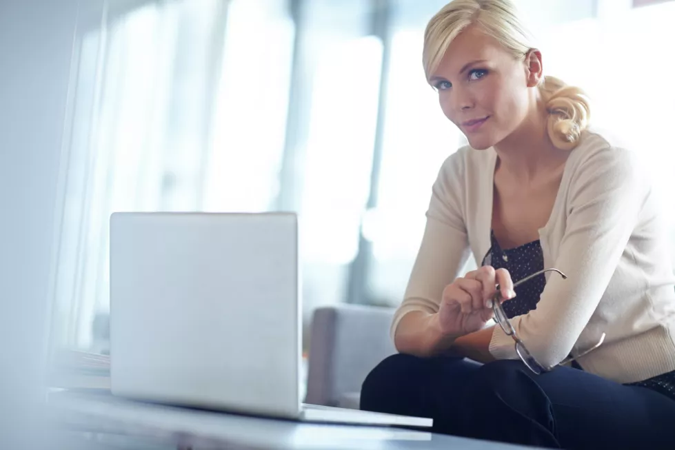 business-woman-laptop-networking-research-website-online-application-office-with-glasses-receptionist-tech-face-project-workflow-administration-portrait-workplace