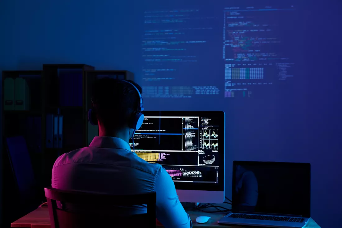 rear-view-programmer-working-all-night-long