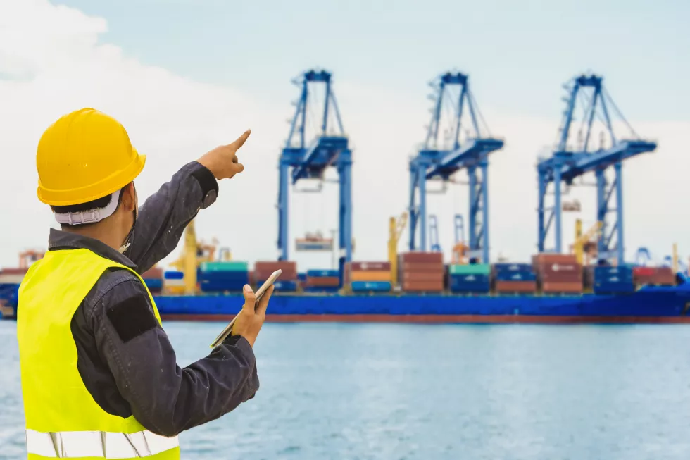 man-working-pier-harbor